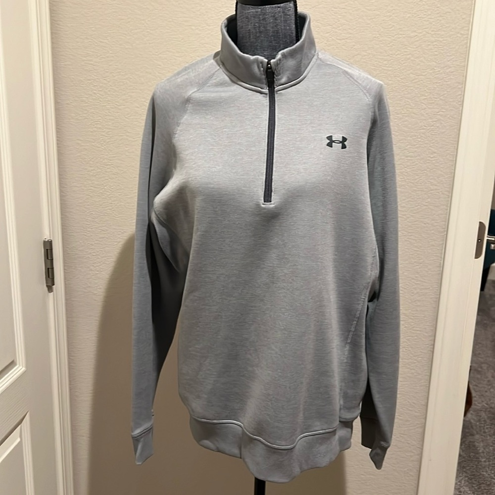 Men’s Under Armour Cold Gear Half Zip Loose Sweater Fleece Pullover